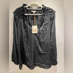 Knox Rose Stylish Black Blouse